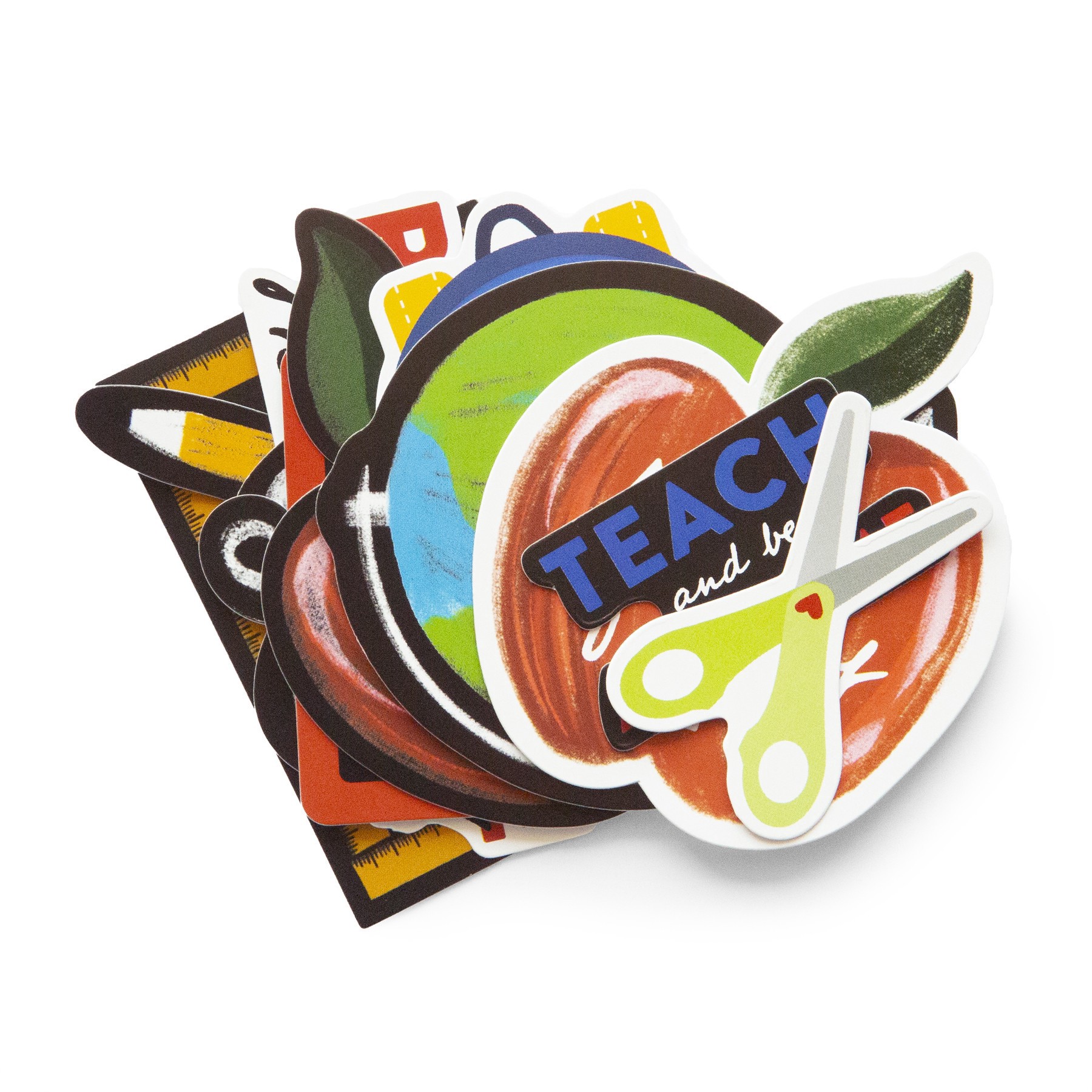 slide 5 of 6, School Die Cut Stickers By Recollections, 4 in x 6 in