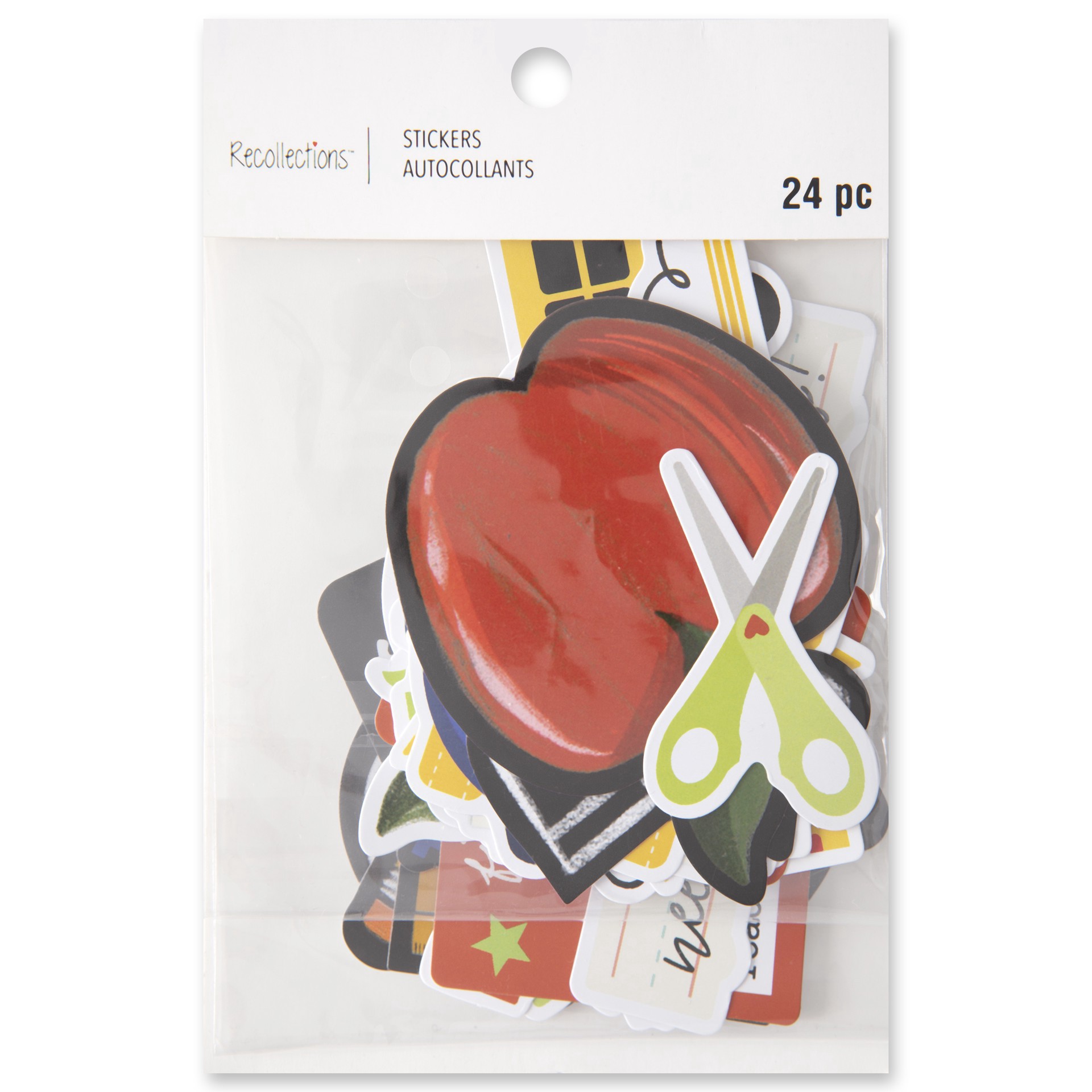 slide 6 of 6, School Die Cut Stickers By Recollections, 4 in x 6 in