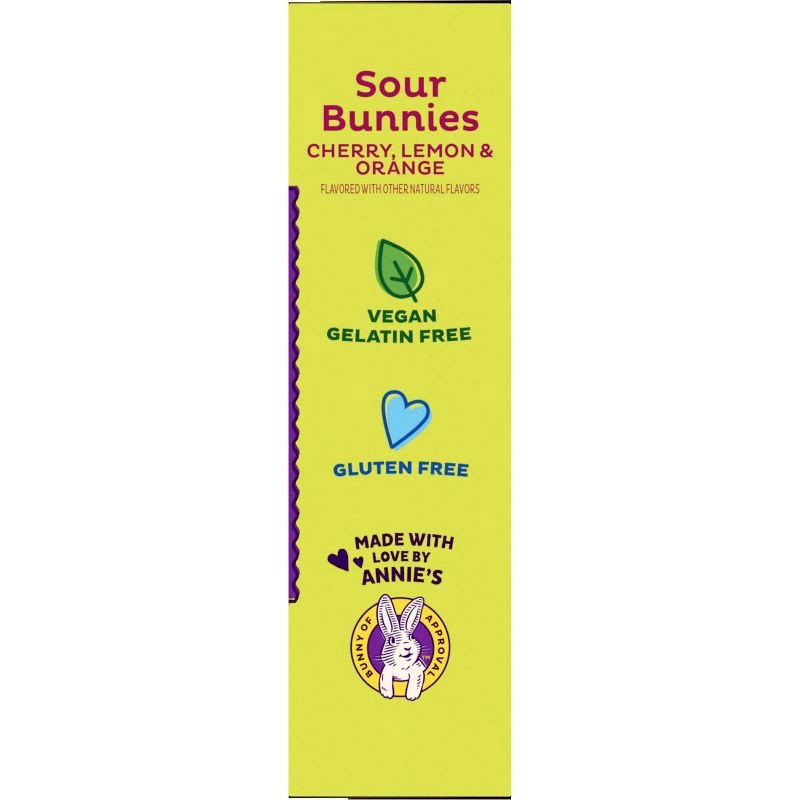 slide 4 of 8, Annie's Sour Bunnies Fruit Snacks - 7oz/10ct, 10 ct; 7 oz