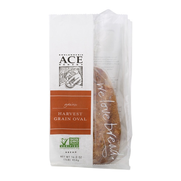 slide 1 of 1, Ace Bread, Artisan Harvest Grain Oval, 16 oz