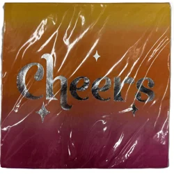 Meijer Lunch Napkin Foil Cheers 24 Ct