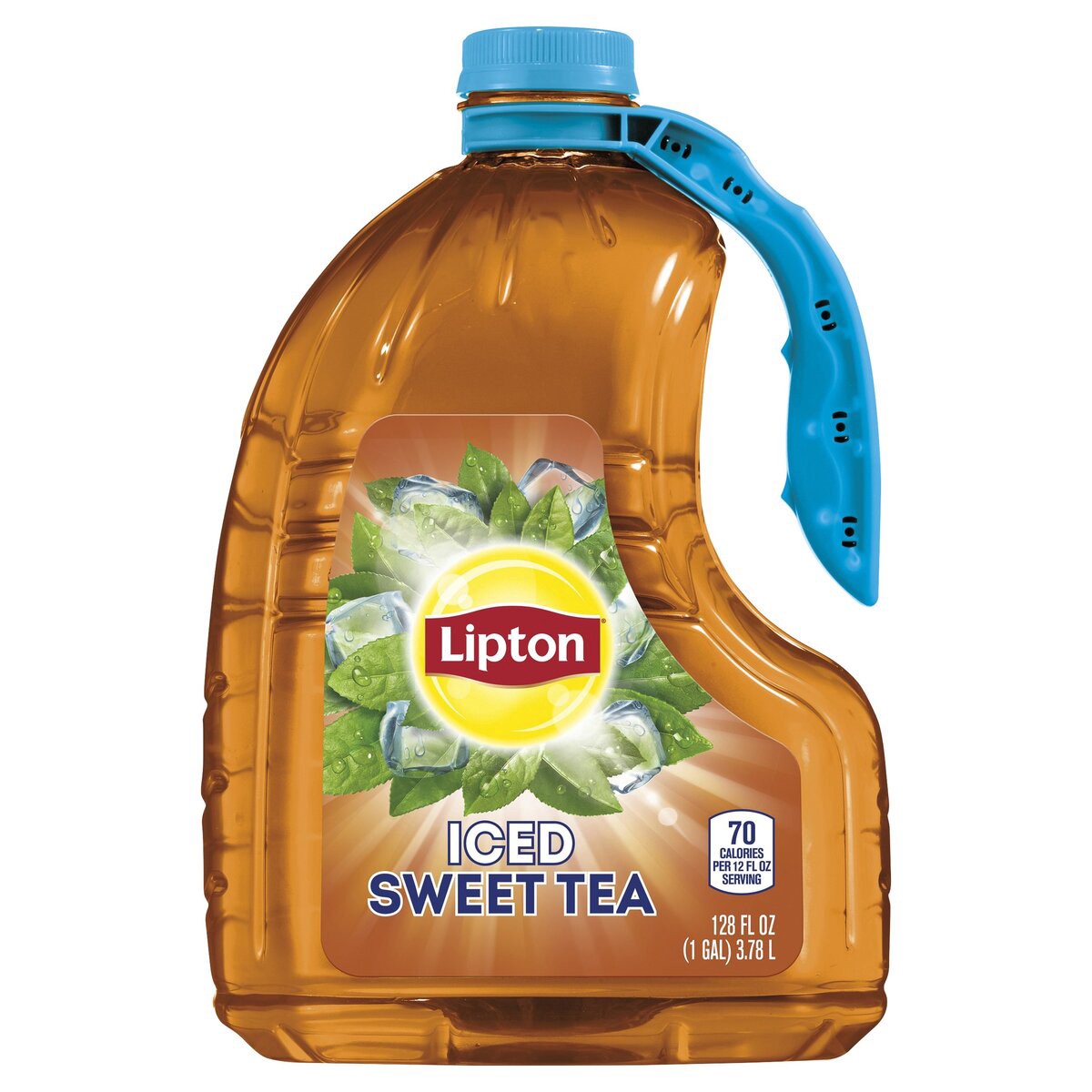 slide 1 of 2, Lipton Iced Tea - 128 oz, 128 oz