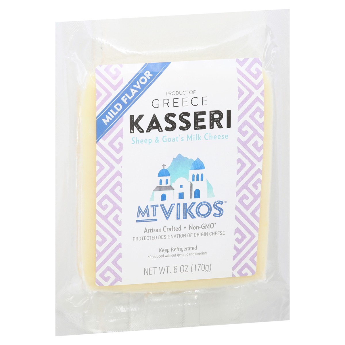 slide 6 of 12, Mt Vikos Mild Flavor Kasseri Mild Flavor Cheese 6 oz, 6 oz