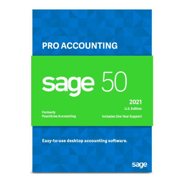 slide 1 of 3, Sage 50 Pro Accounting 2021, U.S. Edition, For Windows, Cd/Product Key/Download, 1 ct