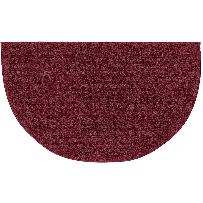 slide 1 of 4, Mohawk Home Vista Half-Round Accent Rug - Cabernet, 2 ft x 3 ft