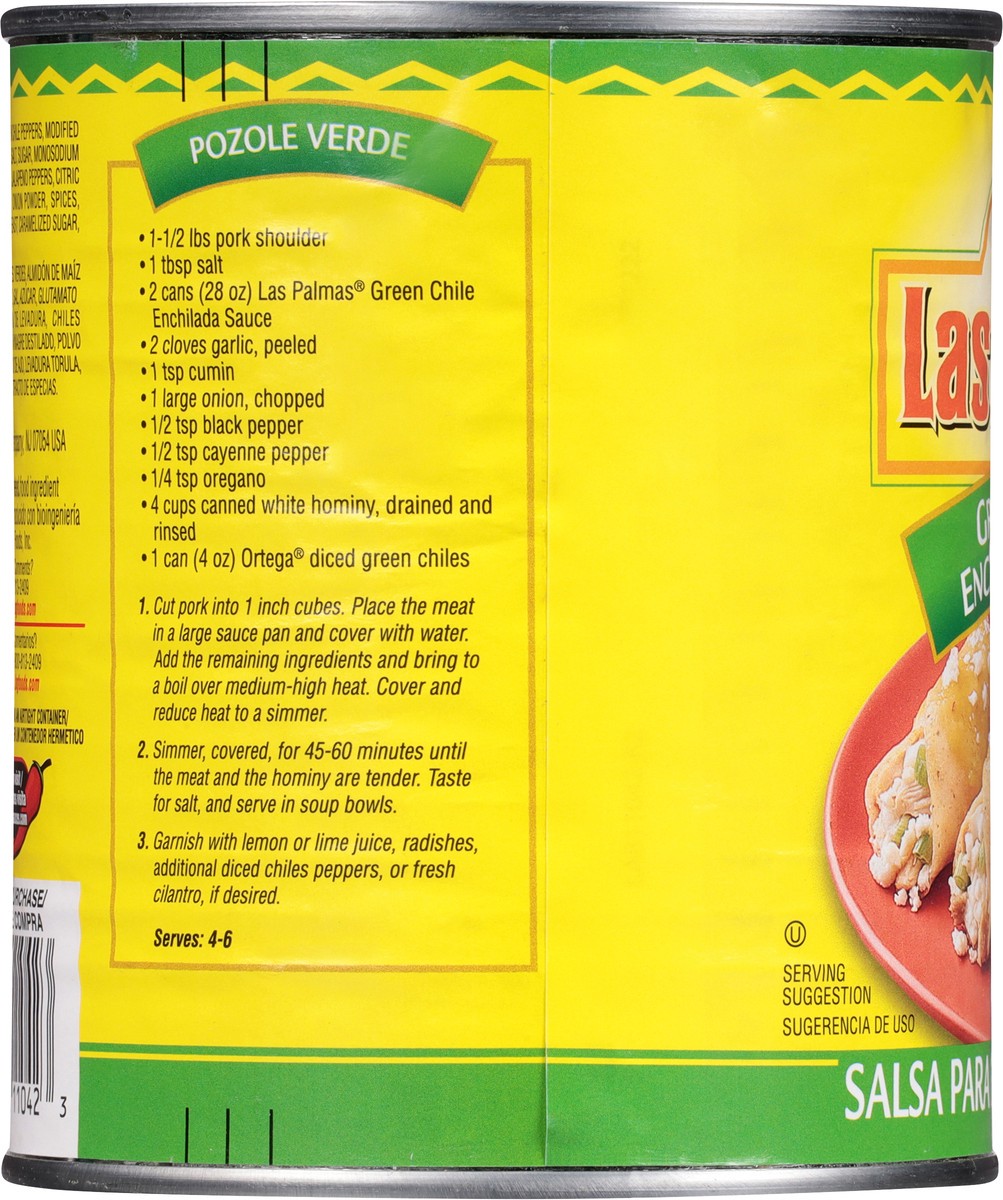 slide 12 of 13, Las Palmas Mild Green Chile Enchilada Sauce 28 oz, 28 oz