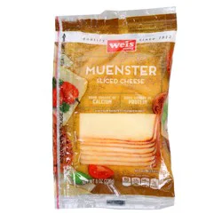 Weis Quality Muenster Natural Slice Cheese