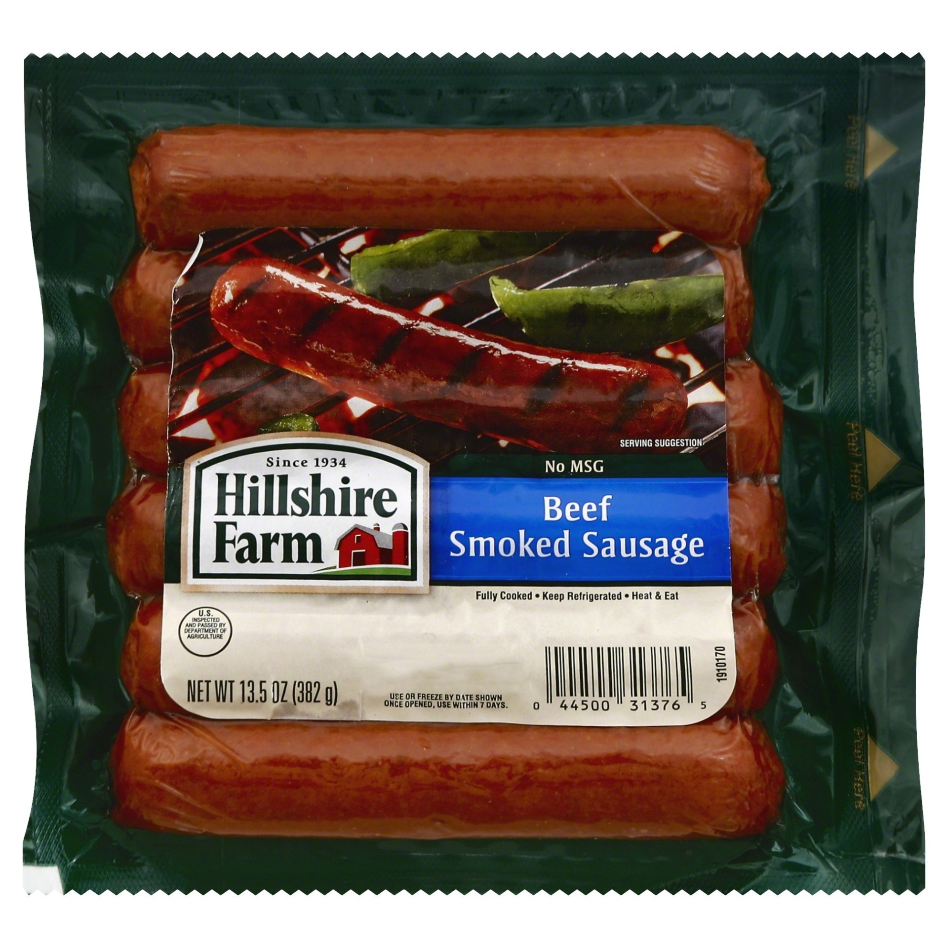 Hillshire Farm Beef Smoked Sausage 13.5 oz Shipt