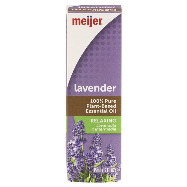 slide 1 of 4, Meijer Lavender Oil, 15 ml