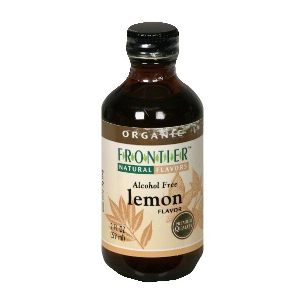 slide 1 of 1, Frontier Co-Op Frontier Certified Organic Lemon Flavor, 2 fl oz