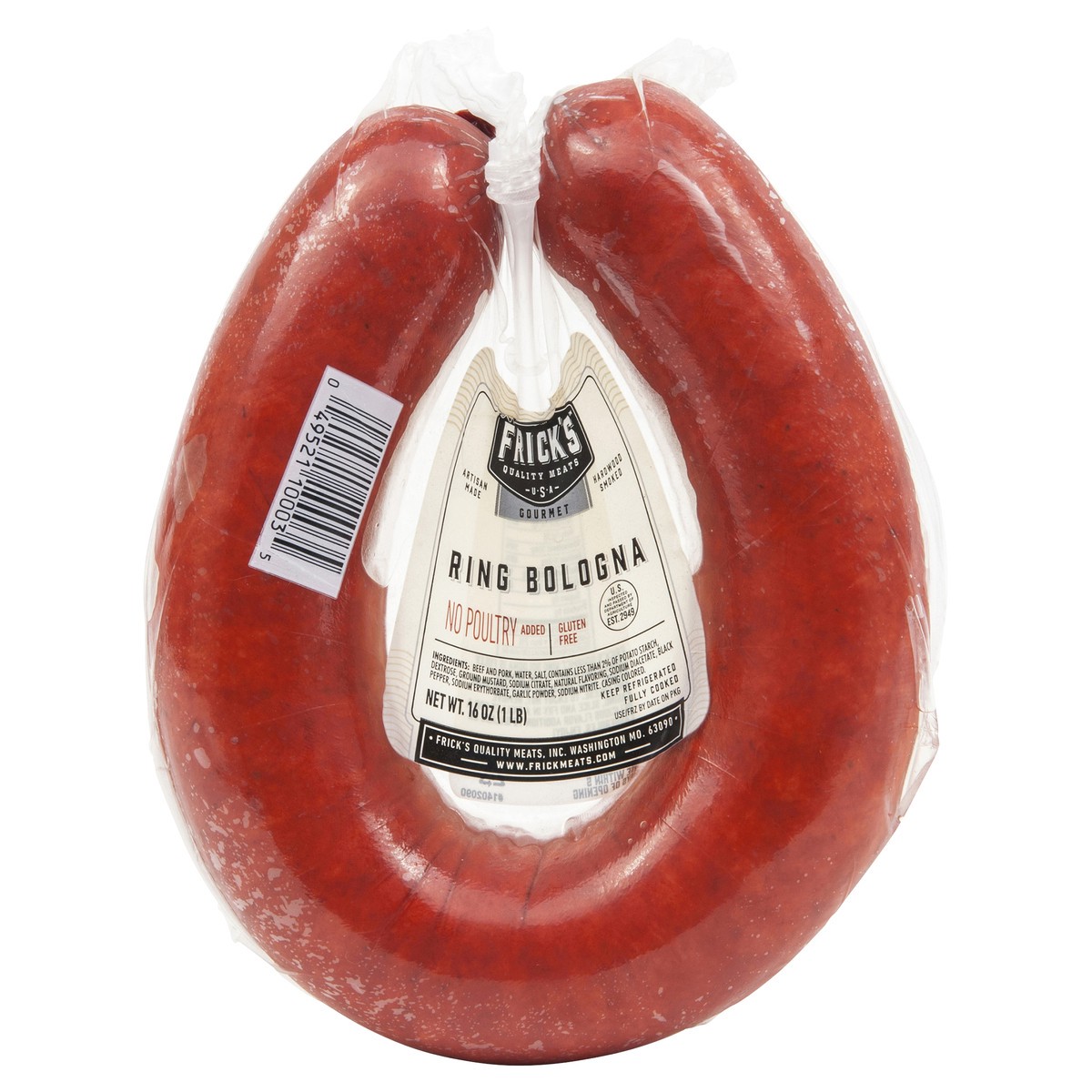 slide 1 of 7, Frick's Ring Bologna, 16 oz