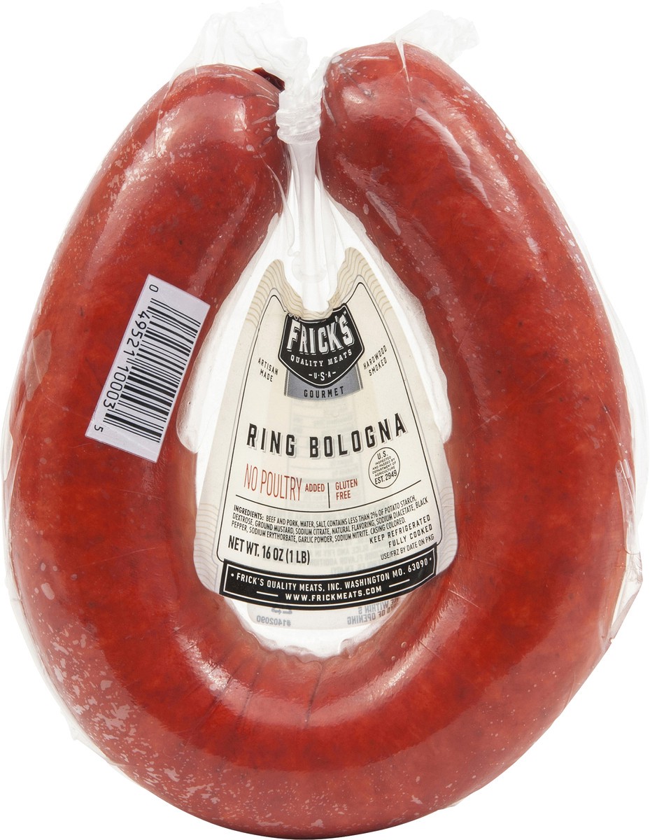 slide 4 of 7, Frick's Ring Bologna, 16 oz