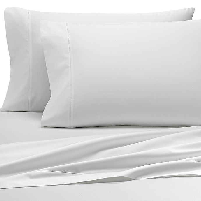 slide 1 of 9, Wamsutta PimaCott 500-Thread-Count King Sheet Set - White, 1 ct