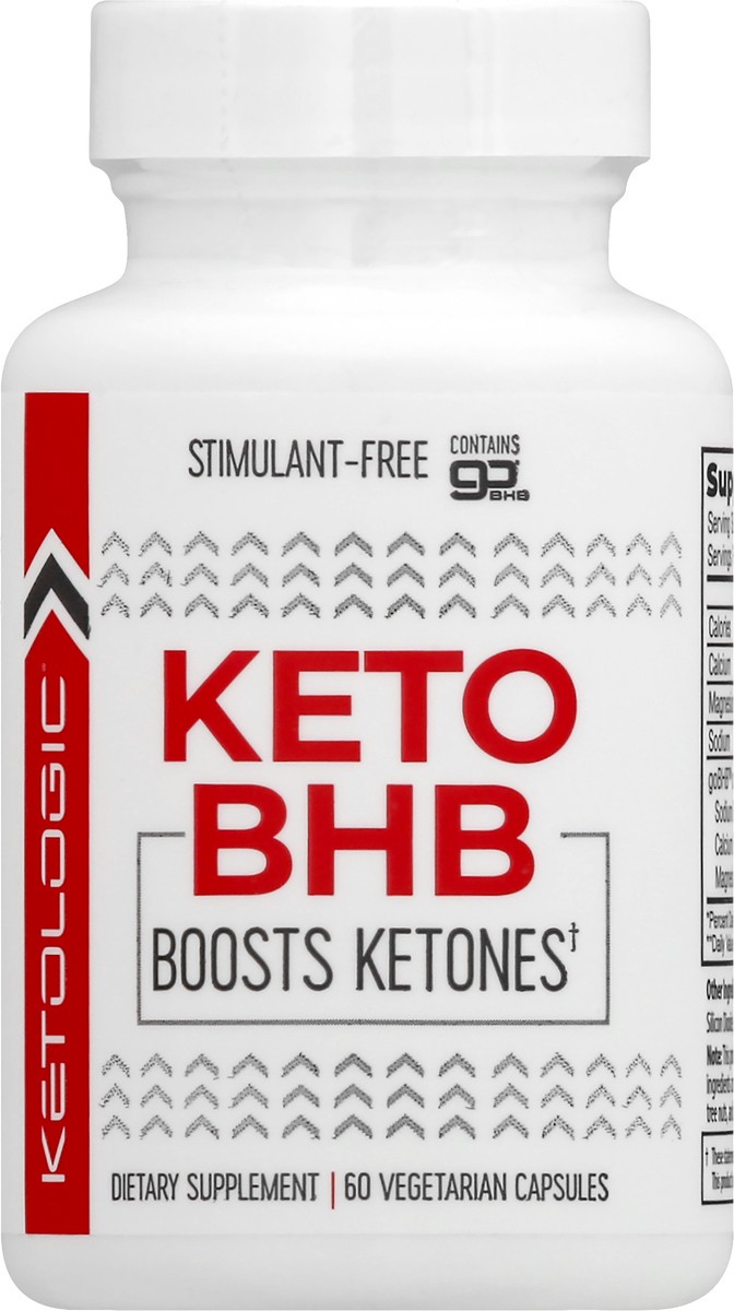 slide 3 of 12, KetoLogic Capsules Keto BHB 60 ea, 60 ct