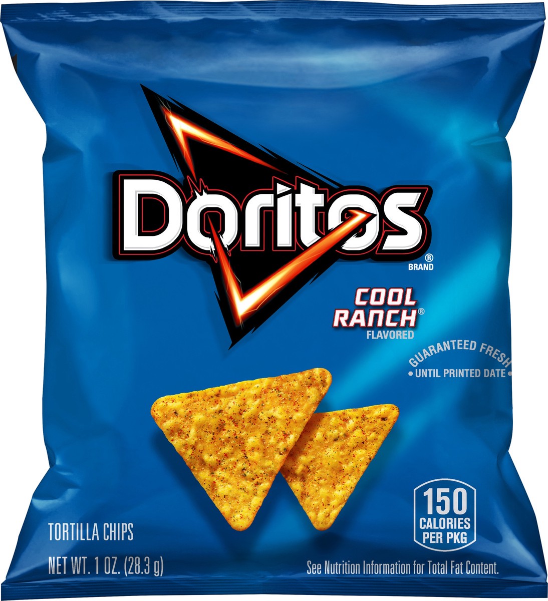 slide 2 of 3, Doritos Tortilla Chips, 1 oz