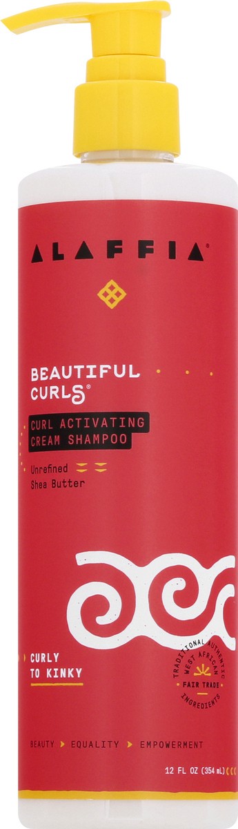 slide 6 of 9, Alaffia Curl Activating Cream Shampoo 12 oz, 12 oz