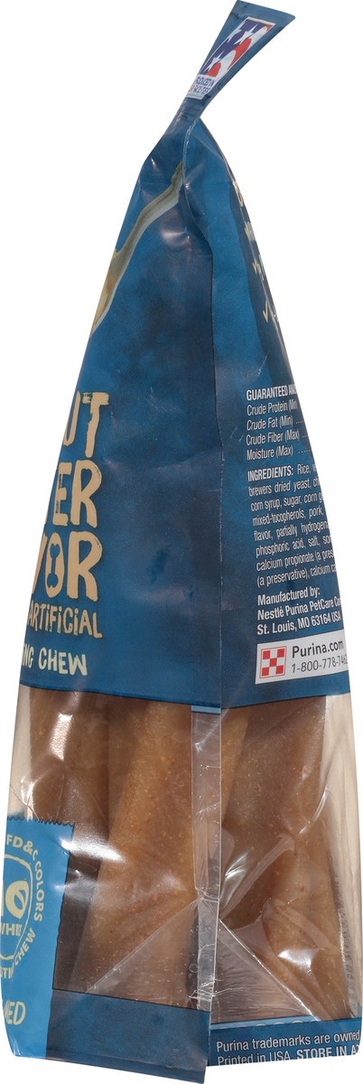 slide 4 of 9, Busy Purina Busy Bone Adult Dog Chew Bone Treats, Peanut Butter, 21 oz