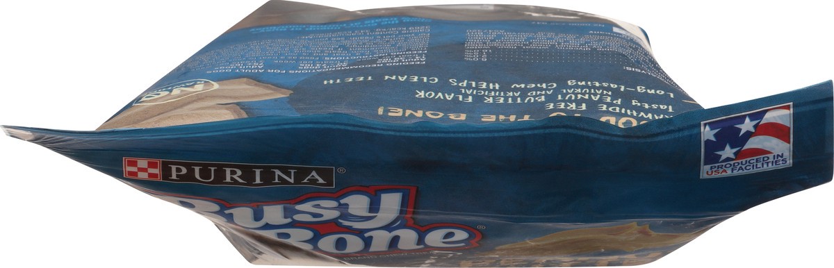 slide 3 of 9, Busy Purina Busy Bone Adult Dog Chew Bone Treats, Peanut Butter, 21 oz