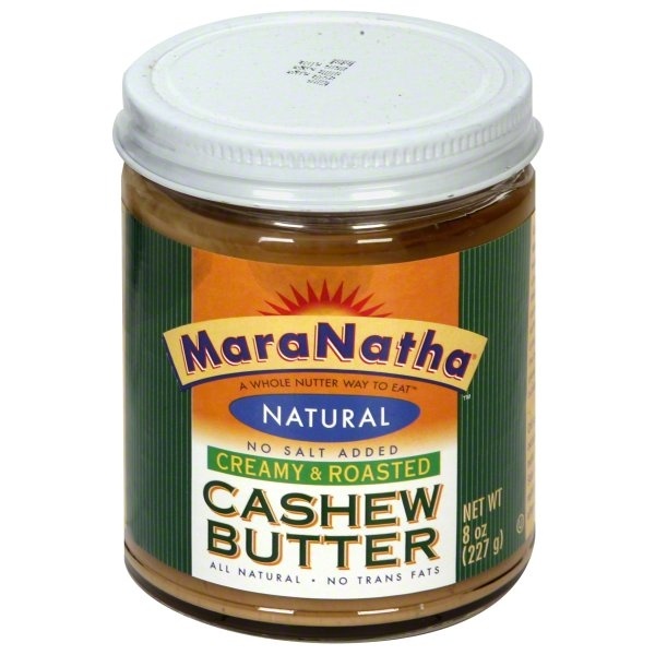 slide 1 of 1, MaraNatha Natural Cashew Butter, Creamy & Roasted, 8 oz