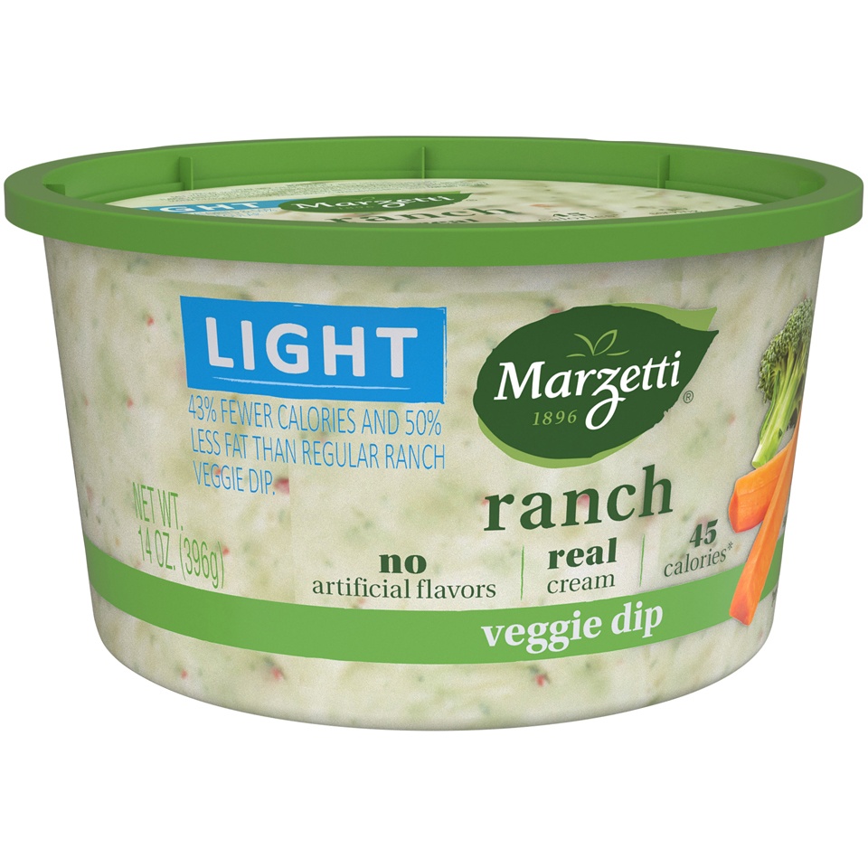 slide 3 of 8, Marzetti Light Ranch Veggie Dip, 14 oz