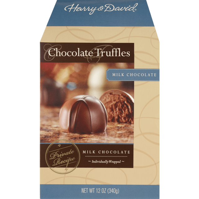 slide 1 of 1, Harry & David Milk Chocolate Truffles, 1 ct