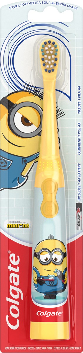 slide 4 of 7, Colgate Power Minions Toothbrush, 1 ct