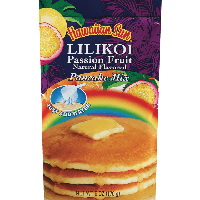 slide 1 of 1, Hawaiian Sun Passion Fruit Pancake Mix, 6 oz