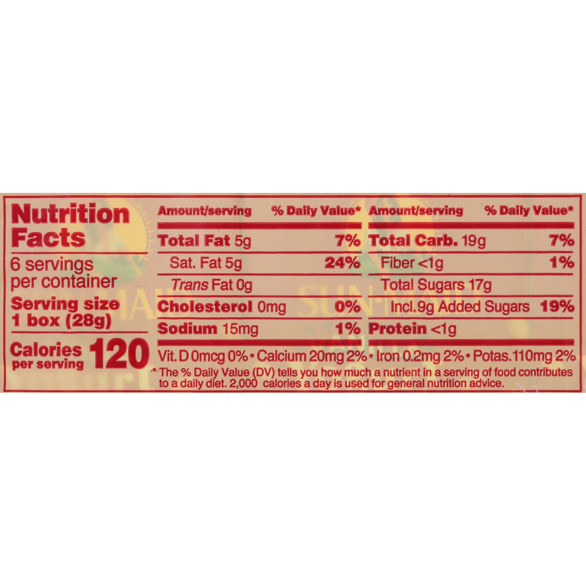 slide 7 of 8, Sun-Maid Vanilla Yogurt Raisins - 6ct, 6 ct