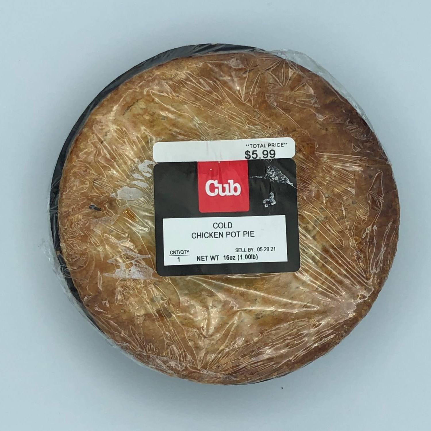 slide 1 of 1, Cub Chicken Pot Pie Cold, 1 Each, 1 ct