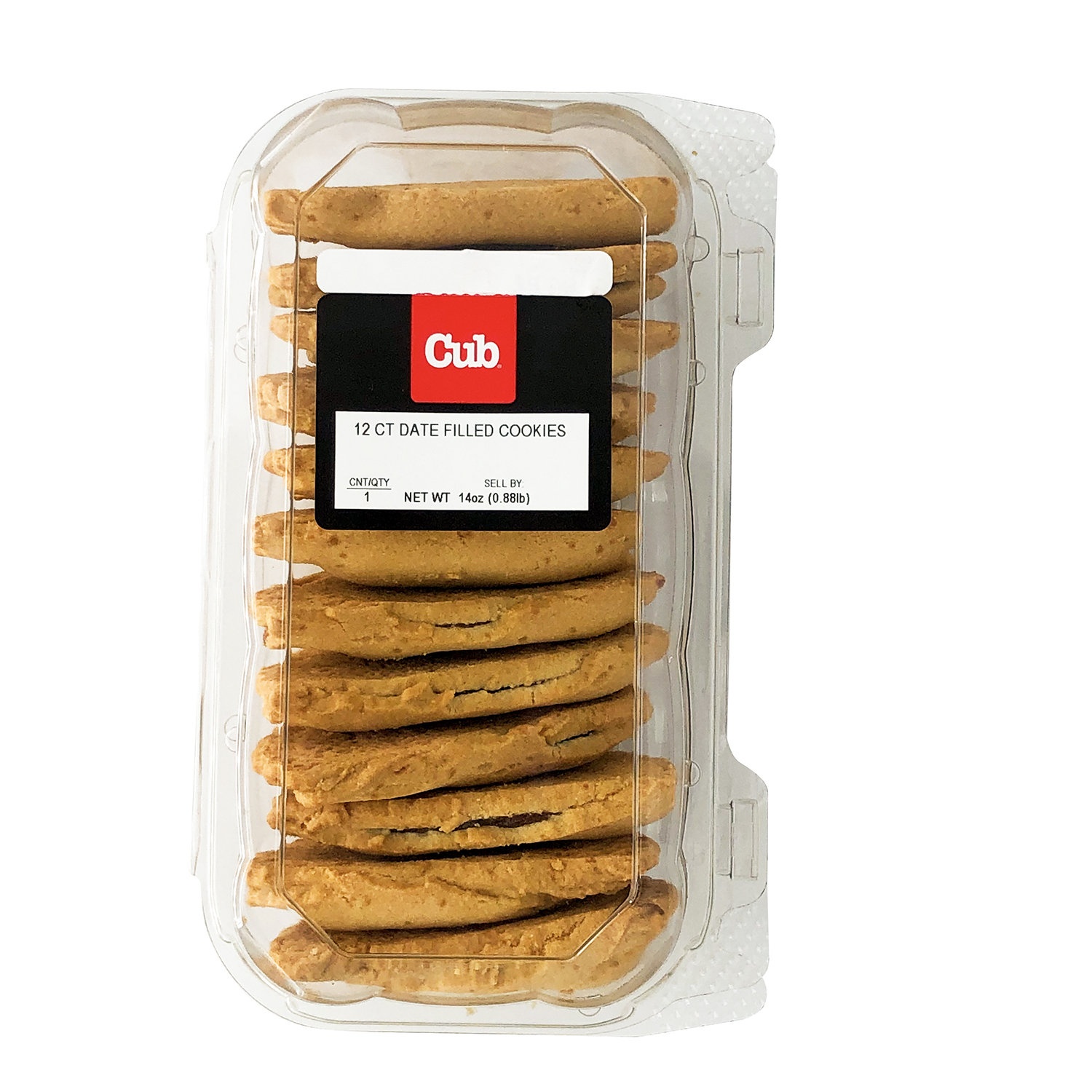 slide 1 of 1, Cub Bakery Date Filled Cookies, 12 Each, 12 ct
