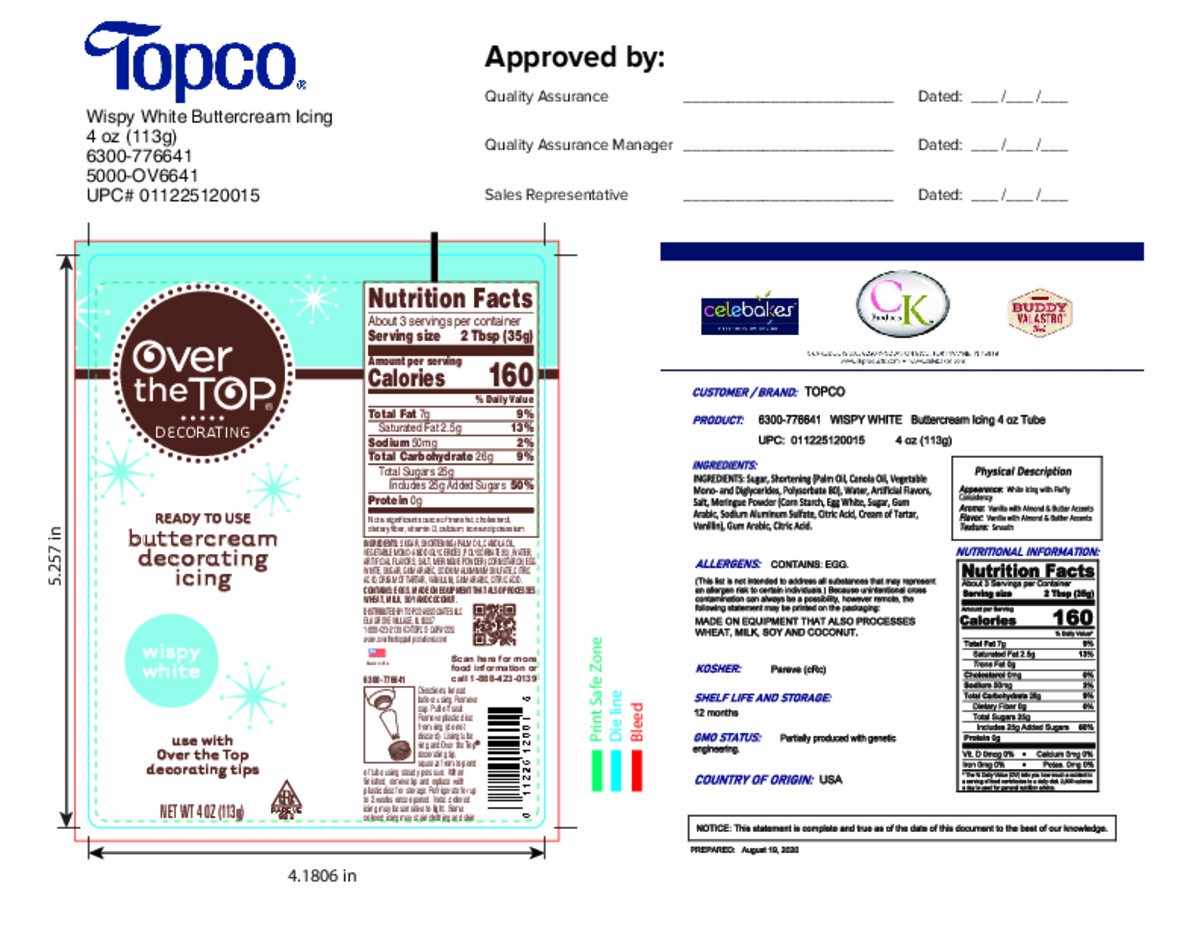 slide 7 of 14, Over The Top Decorating Wispy White Buttercream Decorating Icing 4 oz, 4 oz