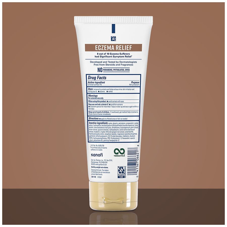 slide 3 of 5, Gold Bond Ultimate Eczema Relief Cream (8 Oz), 8 oz
