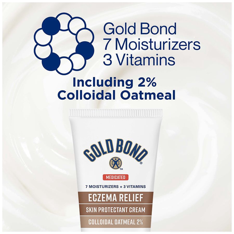 slide 5 of 5, Gold Bond Ultimate Eczema Relief Cream (8 Oz), 8 oz