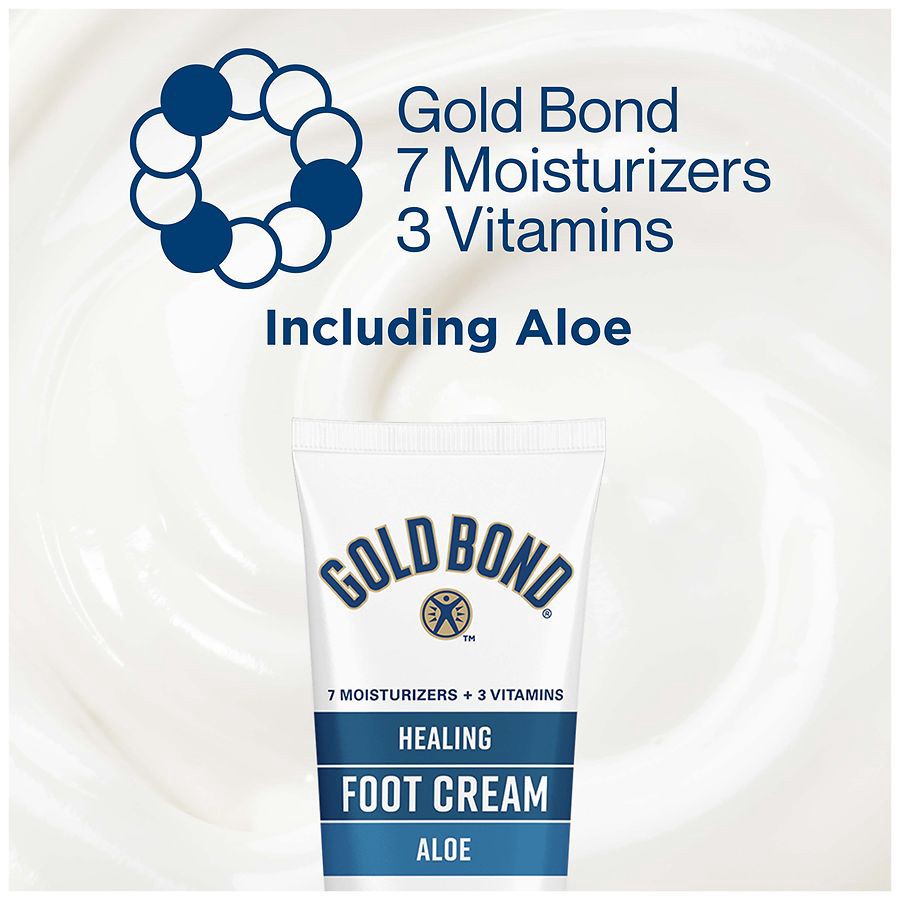 slide 4 of 5, Gold Bond Healing Foot Cream (4 Oz), 4 oz