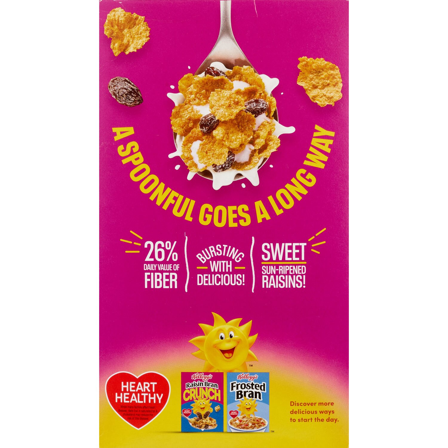 slide 4 of 5, Raisin Bran Breakfast Cereal, 16.6 Oz, 14.5 oz