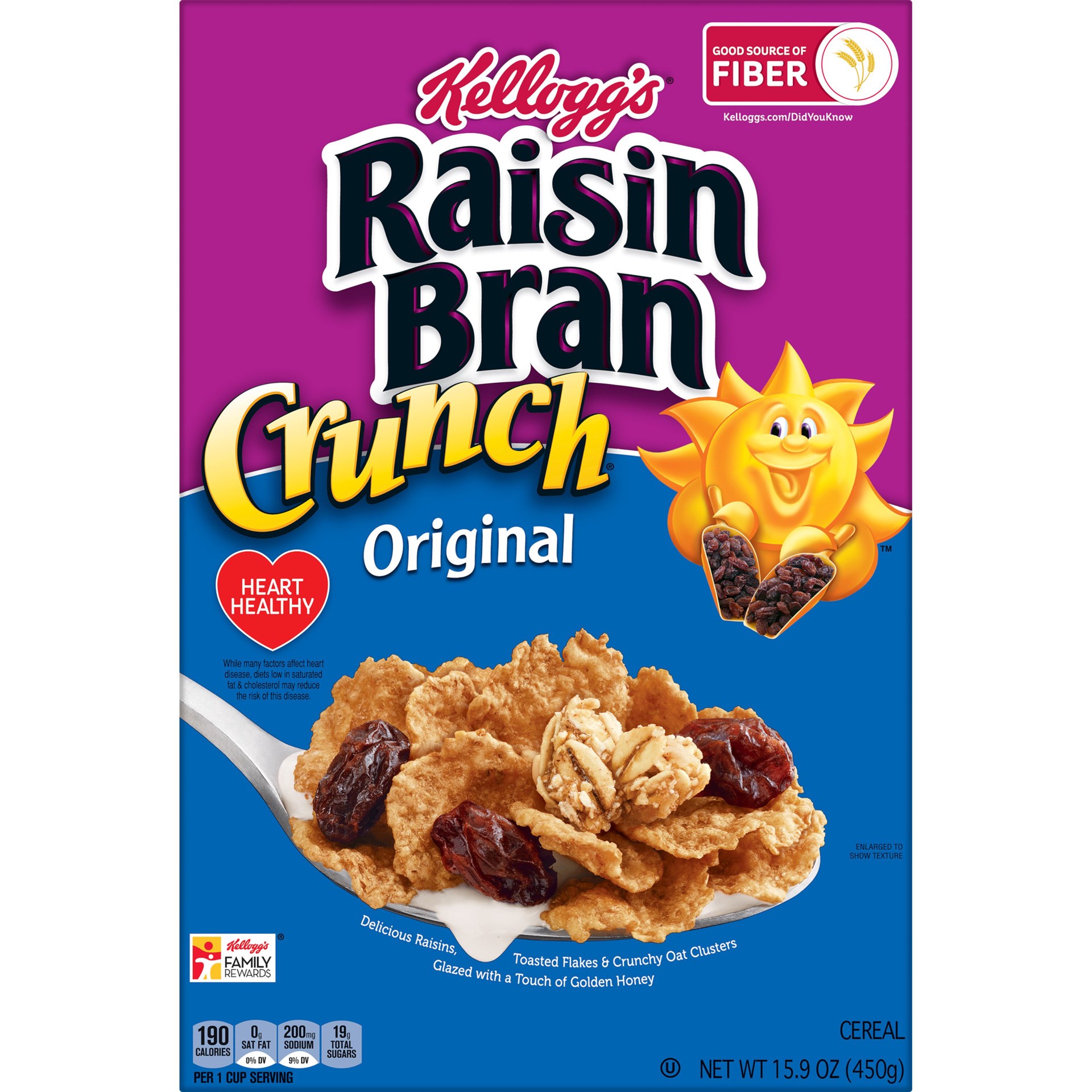 slide 4 of 7, Raisin Bran Crunch Original Breakfast Cereal, 15.9 Oz, 13.8 oz