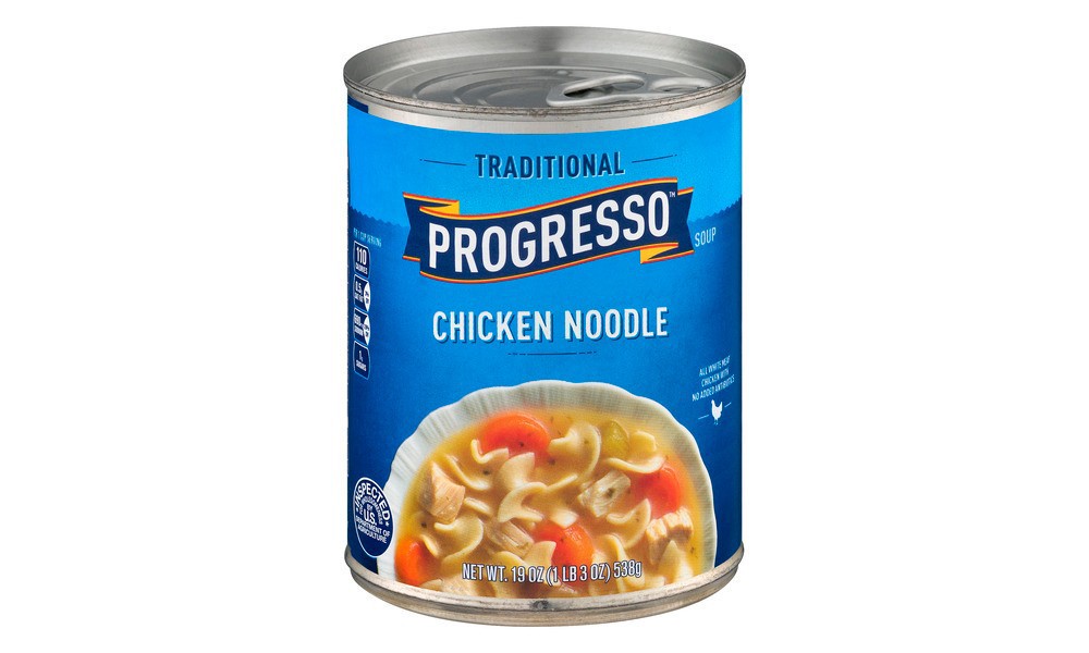 slide 3 of 3, Progresso Traditional Chicken Noodle Canned Soup, 19 oz, 19 oz