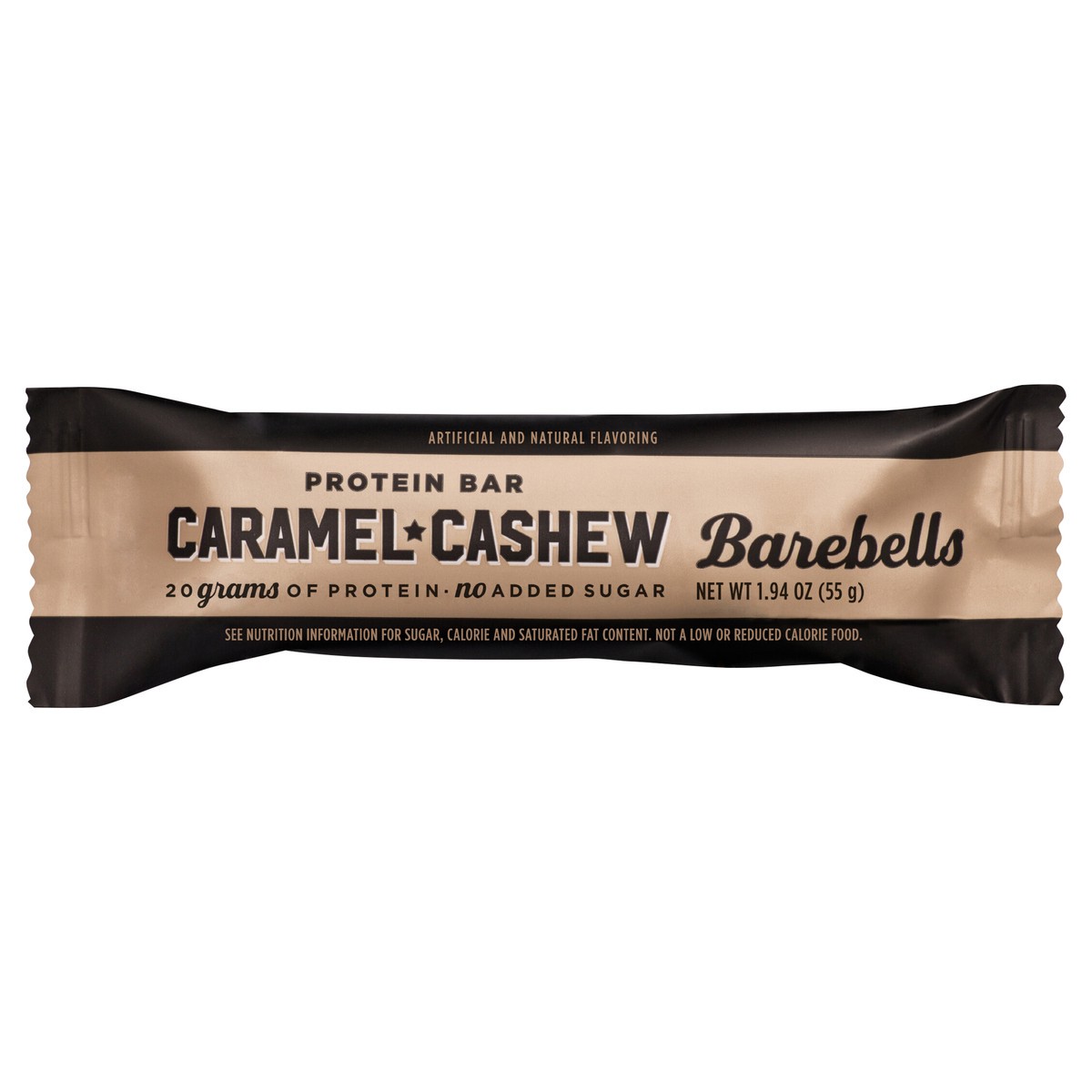 slide 1 of 9, Barebells Caramel Cashew Protein Bar 1.94 oz, 1.94 oz