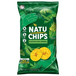 NatuChips Snacks Plantain Original Chips 7 3/4 Oz