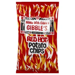 Utz Nibble With Gibble's Red Hot Potato Chips