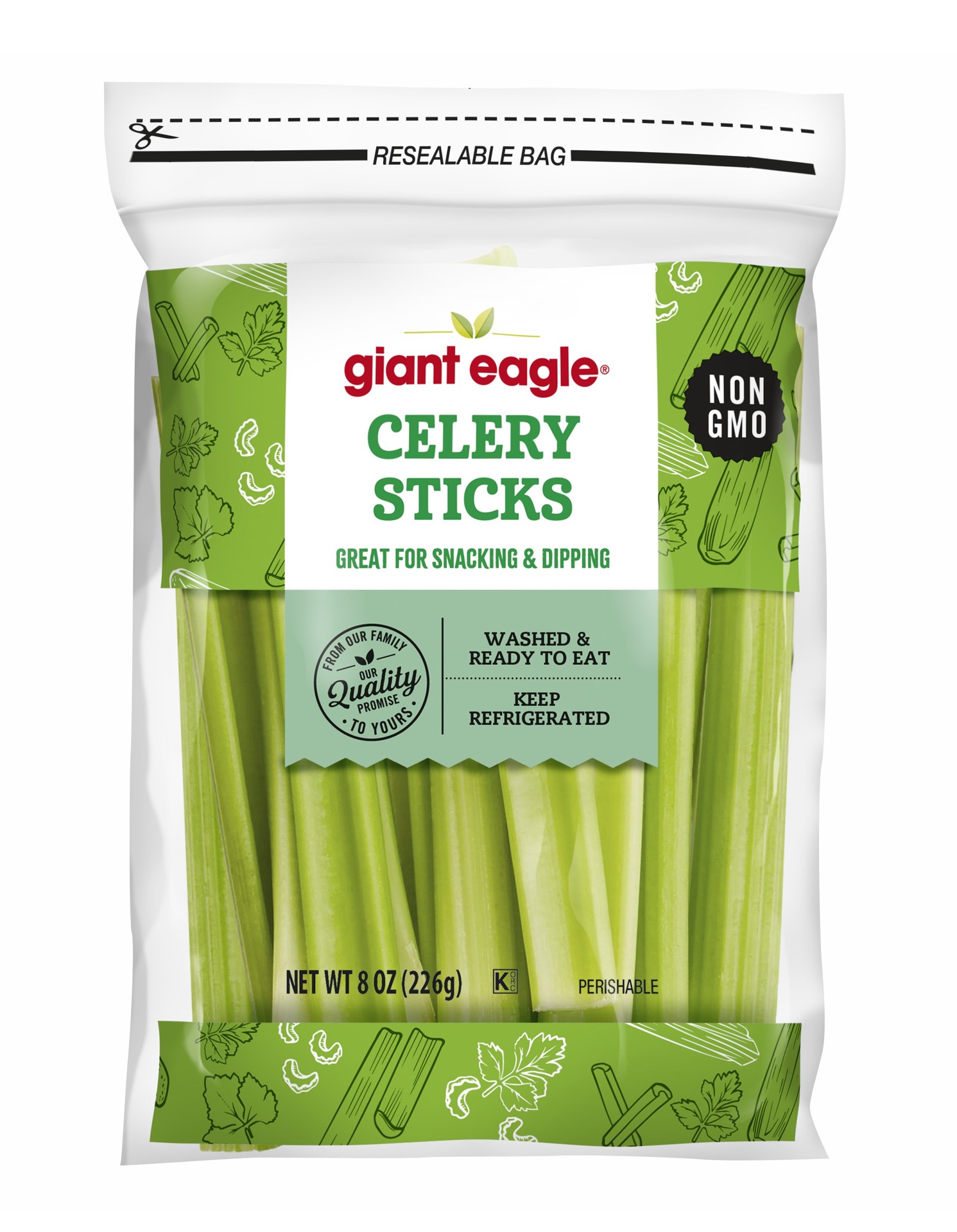 slide 1 of 7, Life's Getting Fresher Celery Sticks 8 oz, 8 oz