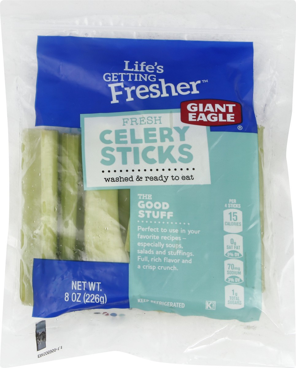 slide 7 of 7, Life's Getting Fresher Celery Sticks 8 oz, 8 oz