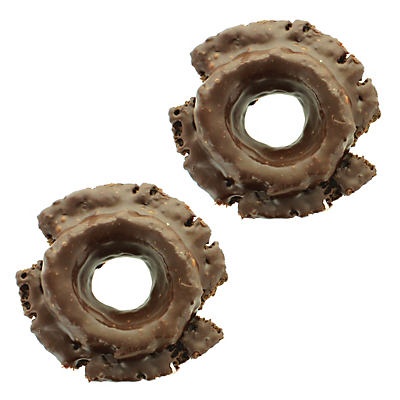 slide 1 of 1, H-E-B Old Fashioned Chocolate Glazed Donut, 1 ct