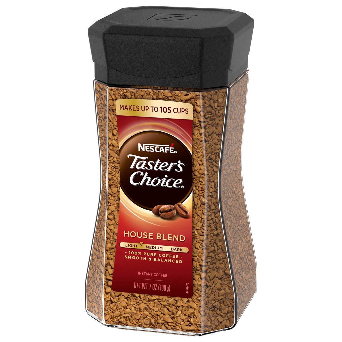 slide 3 of 9, Nescafé Taster's Choice, House Blend Light Medium Roast Instant Coffee- 7 oz, 7 oz