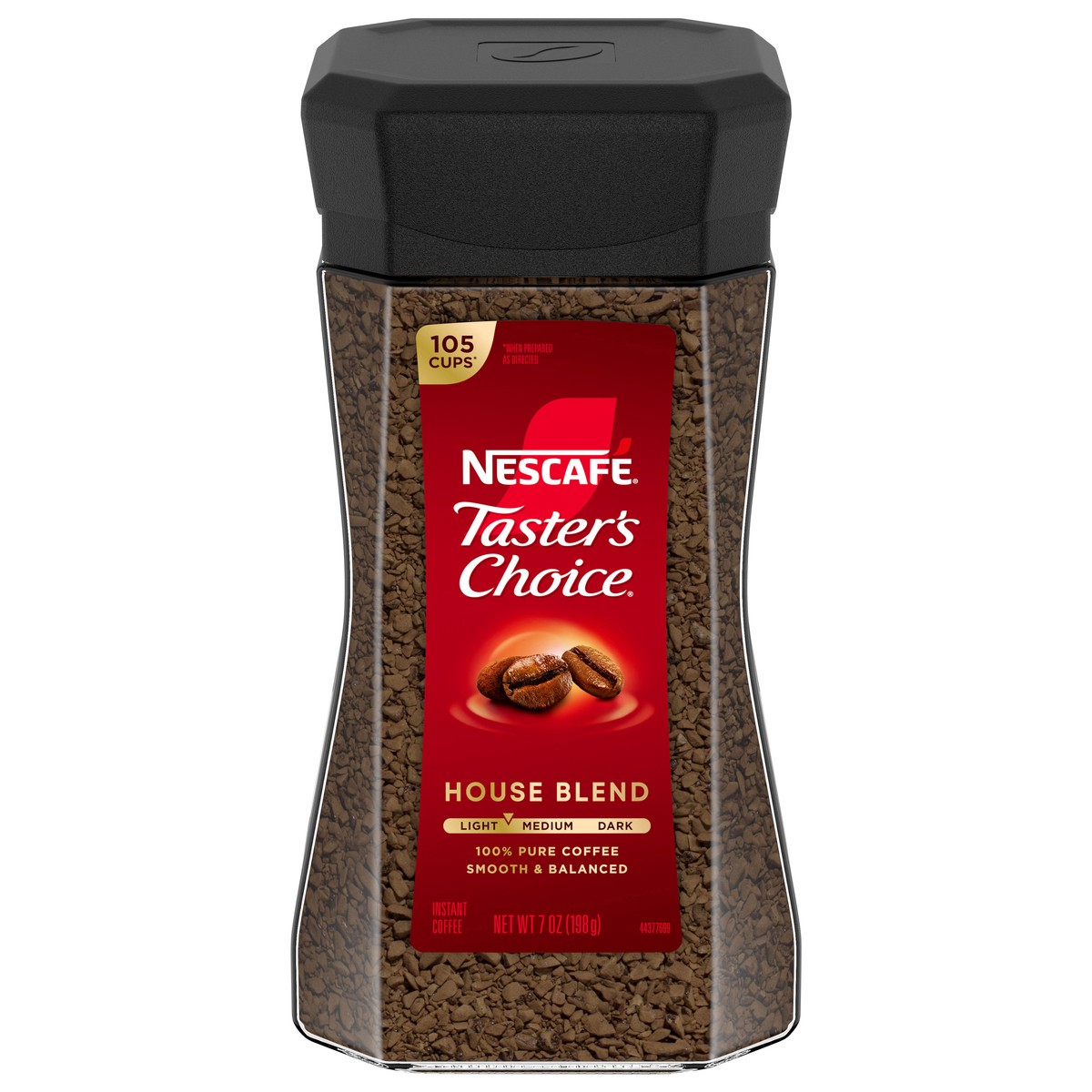 slide 1 of 9, Nescafé Taster's Choice House Blend Instant Coffee 7 oz, 7 oz