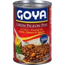 slide 1 of 1, Goya Gandules, 90 oz