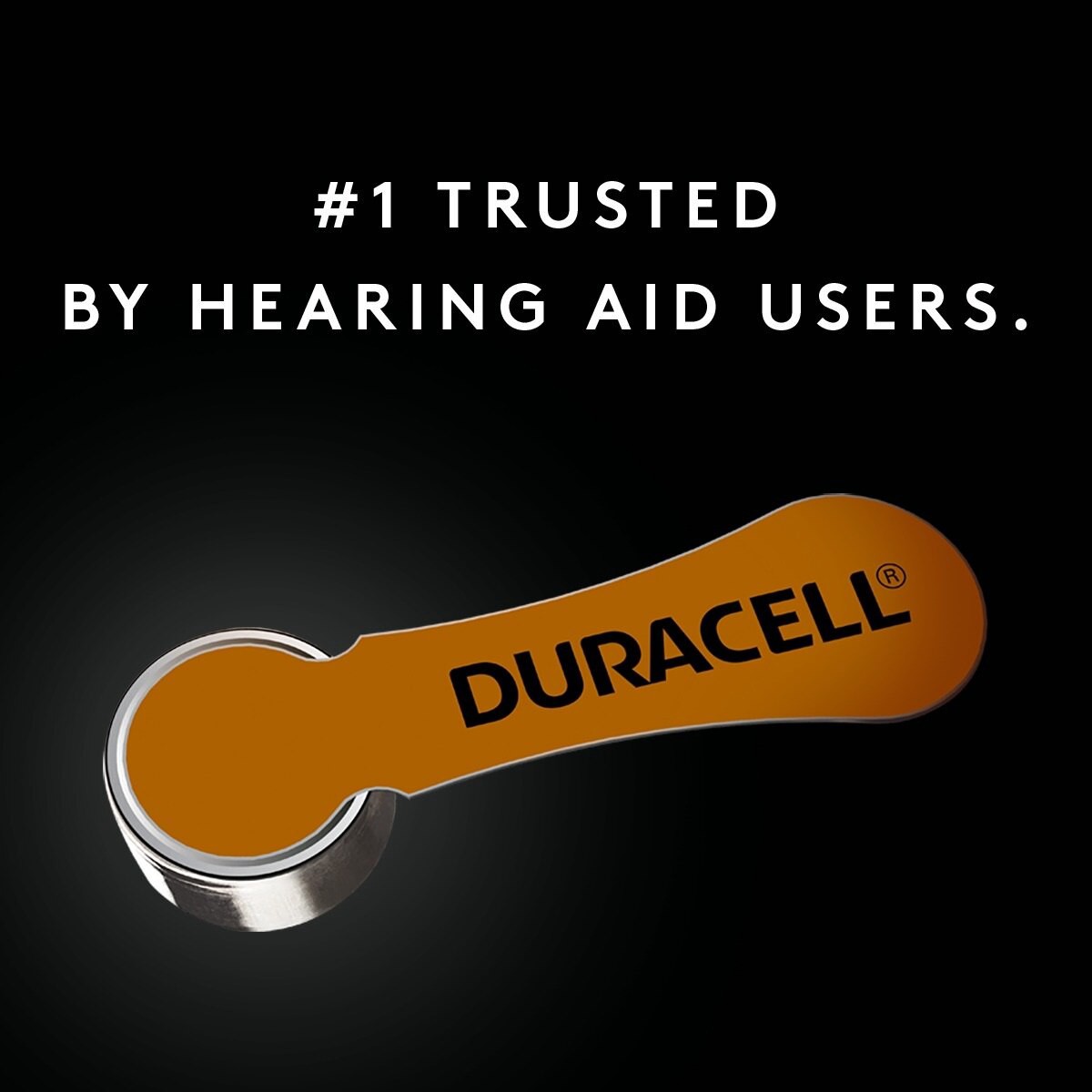 slide 2 of 5, Duracell Hearing Aid Batteries Easytab Da312b16, 16 ct