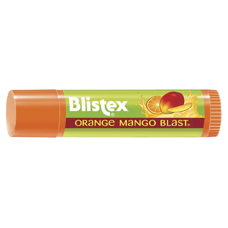 slide 1 of 1, Blistex Lip Balm Orange Mango Blast, 0.15 oz