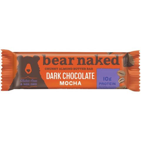 slide 1 of 1, Bear Naked Chunky Almond Butter Bar Dark Chocolate Mocha, 1.94 oz