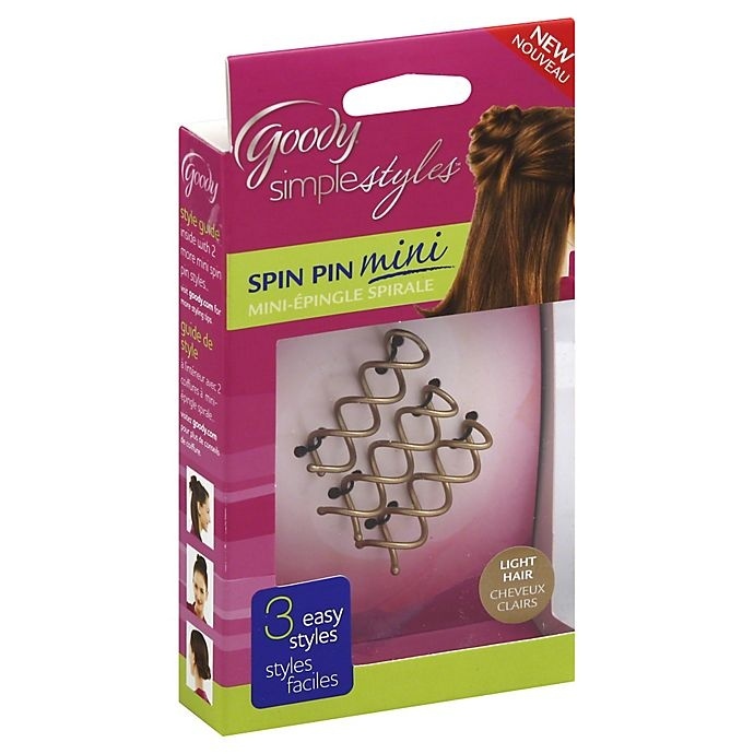 slide 1 of 1, Goody Simple Styles Mini Spin Pins Multicolored, 3 ct